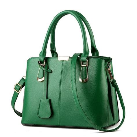 SACS VERT DE LUXE POUR FEMME 